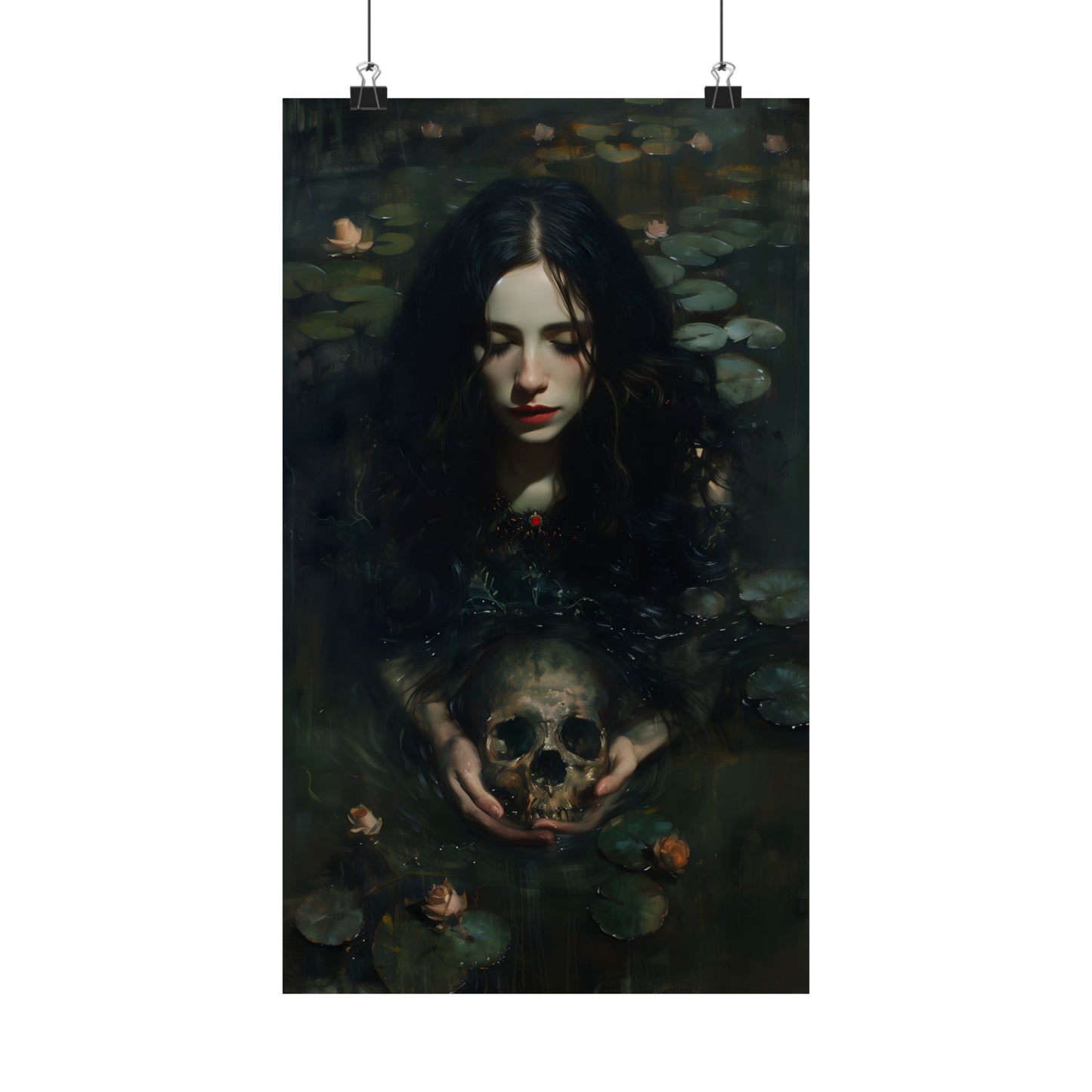 Dark Pond Art Print