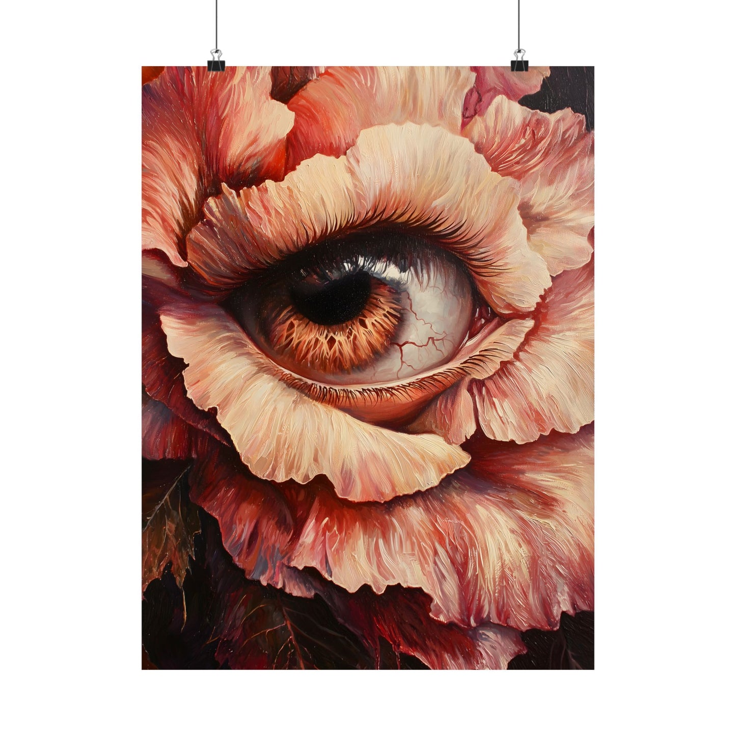 Floral Eye Art Print