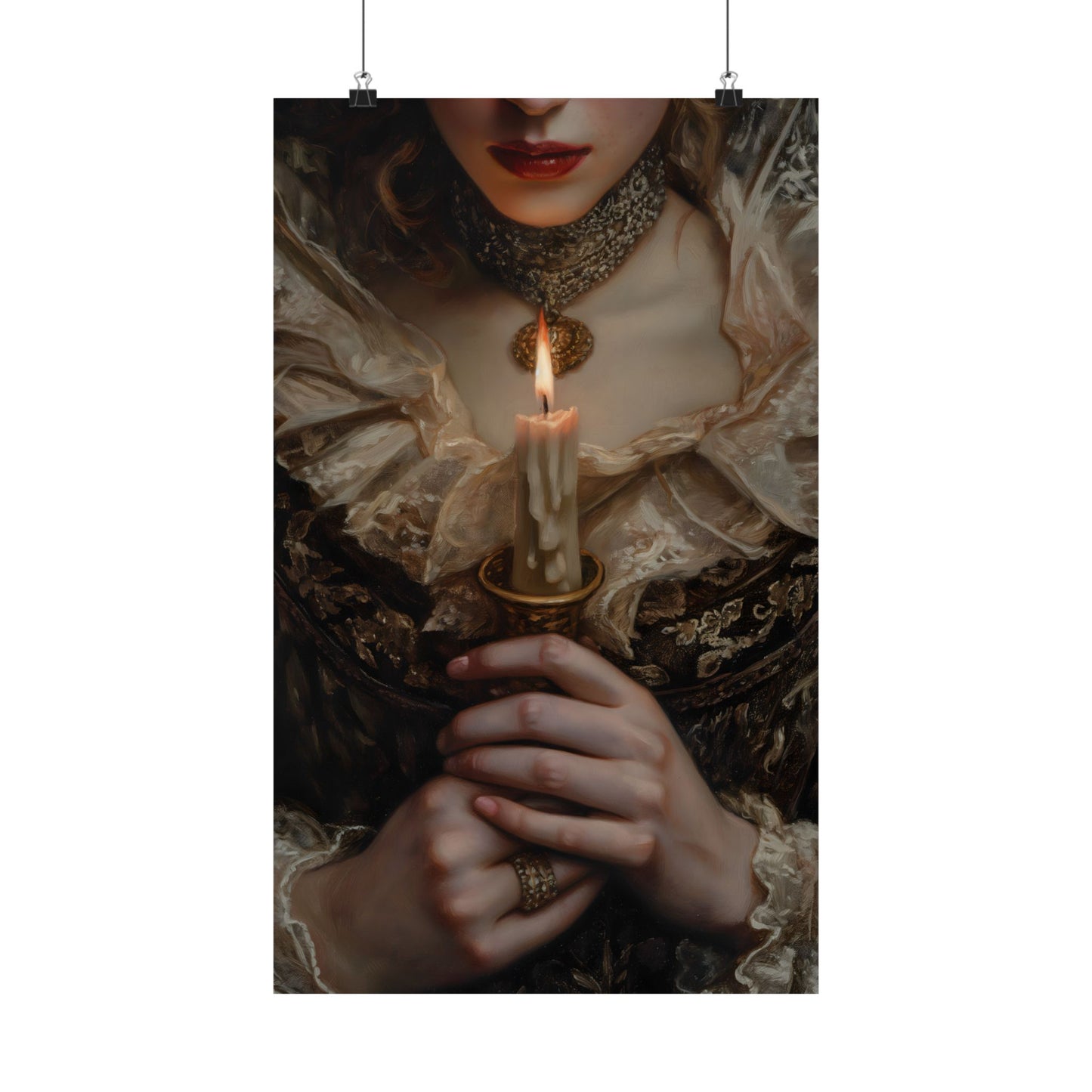 Candle Art Print