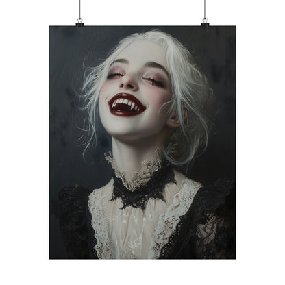 Vampire Beauty Art Print