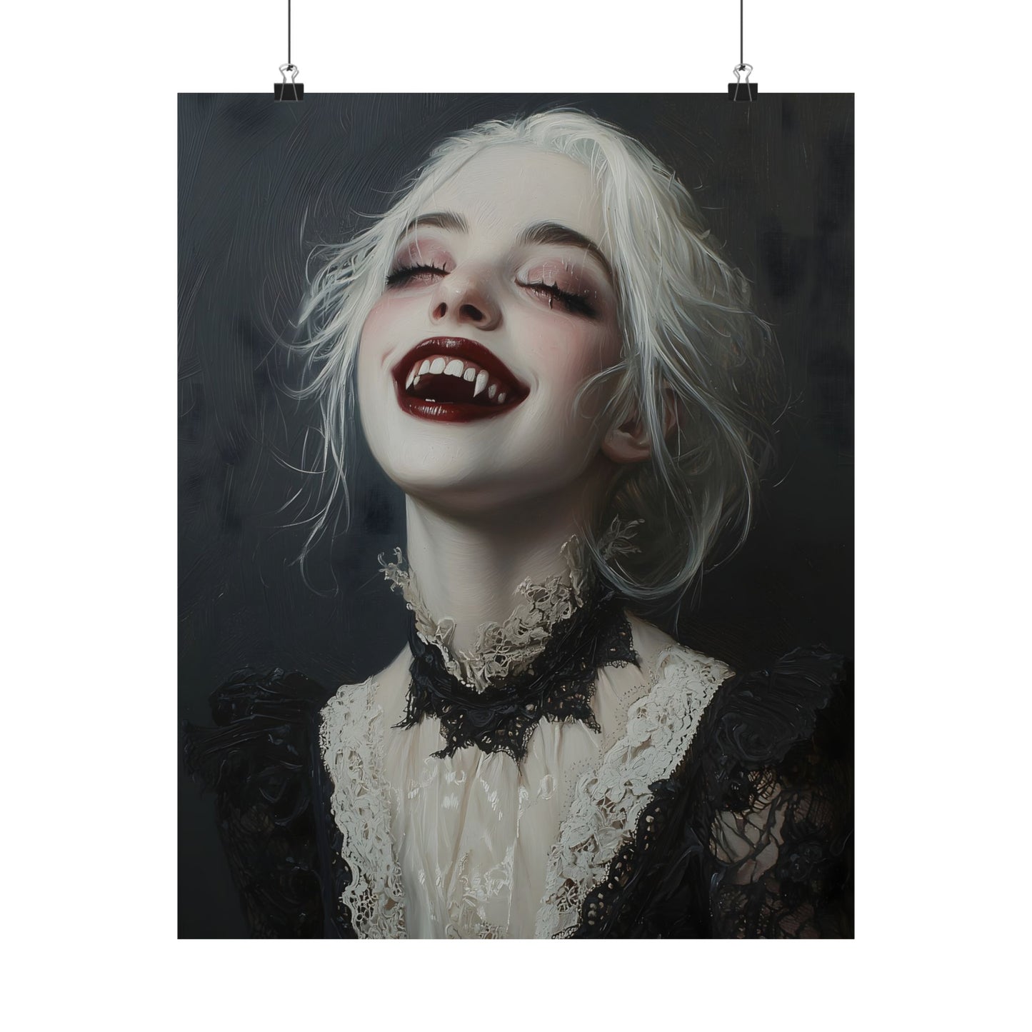 Vampire Girlie Art Print