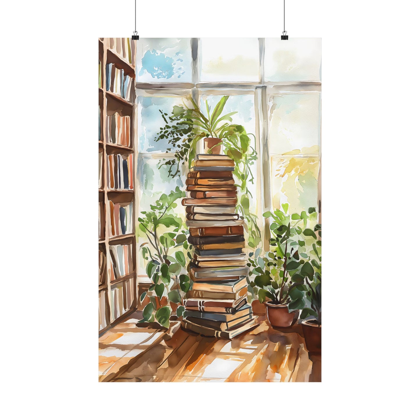 Books Art Print