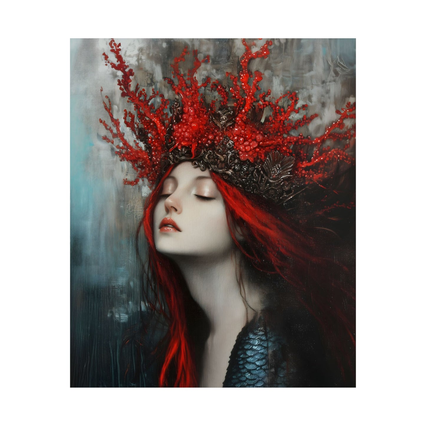 Coral Crown Art Print