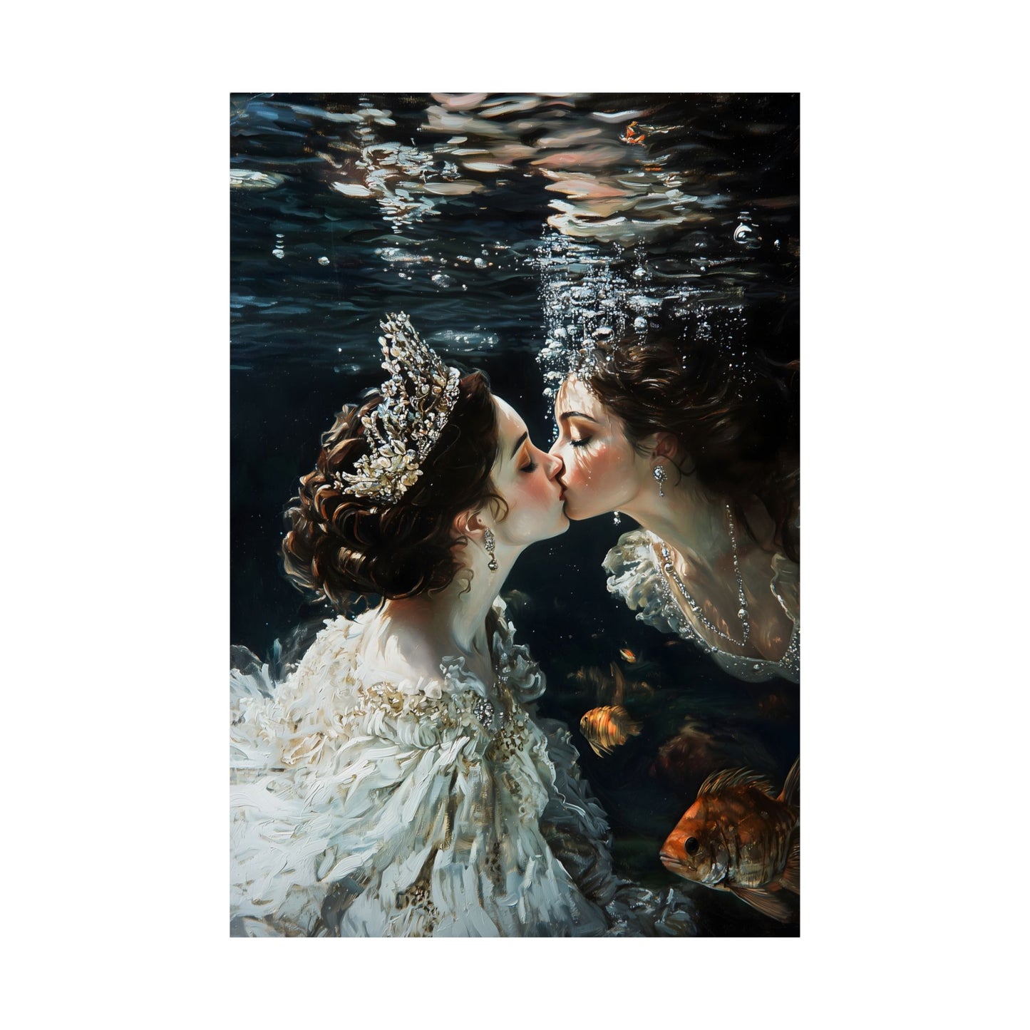 Love Queens Art Print