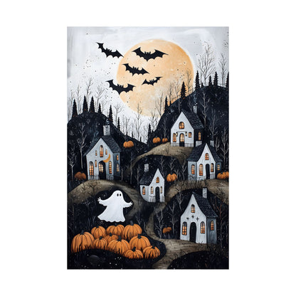 Halloween Town Art Print