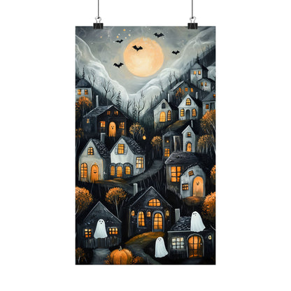 Halloween Town Art Print