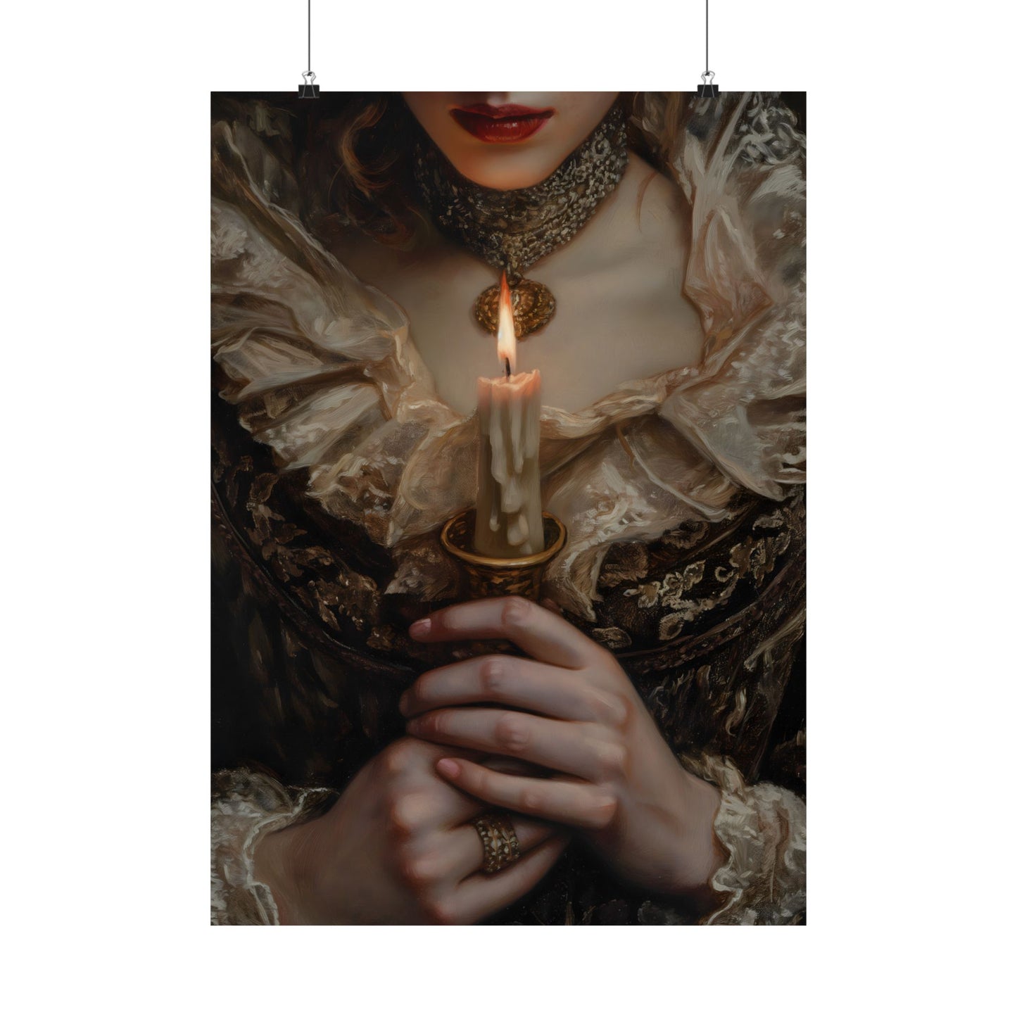 Candle Art Print