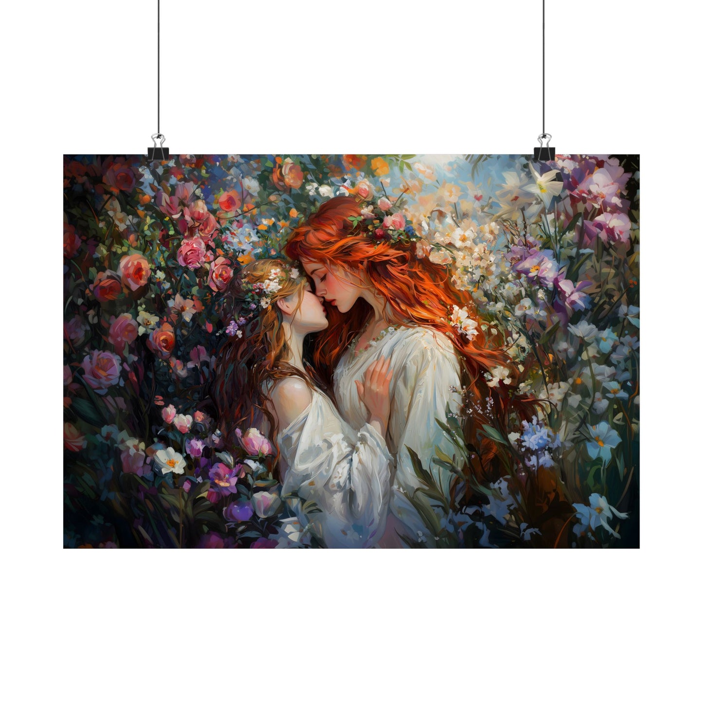 Floral Queens Art Print