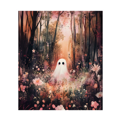 Floral Ghost Art Print