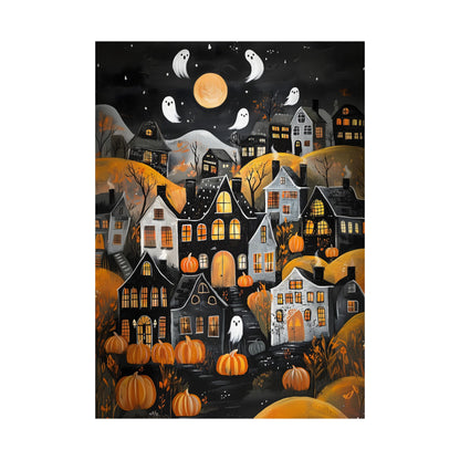 Halloween Town Art Print