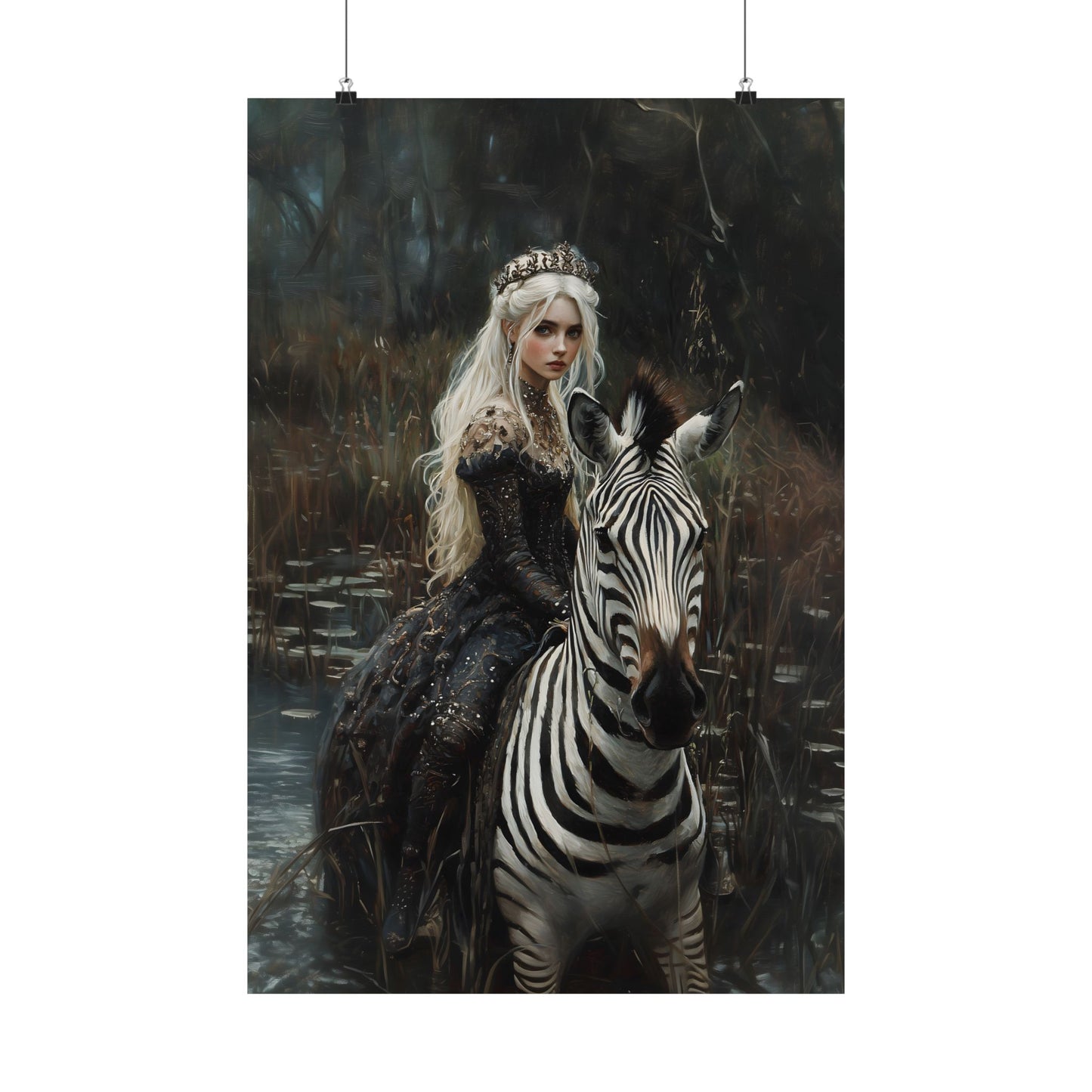 Zebra Art Print