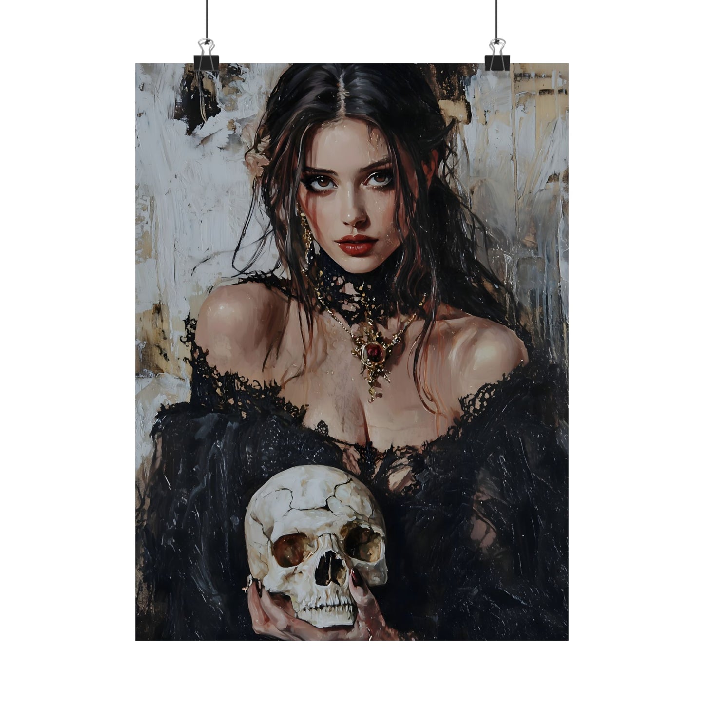 Skull Art Print