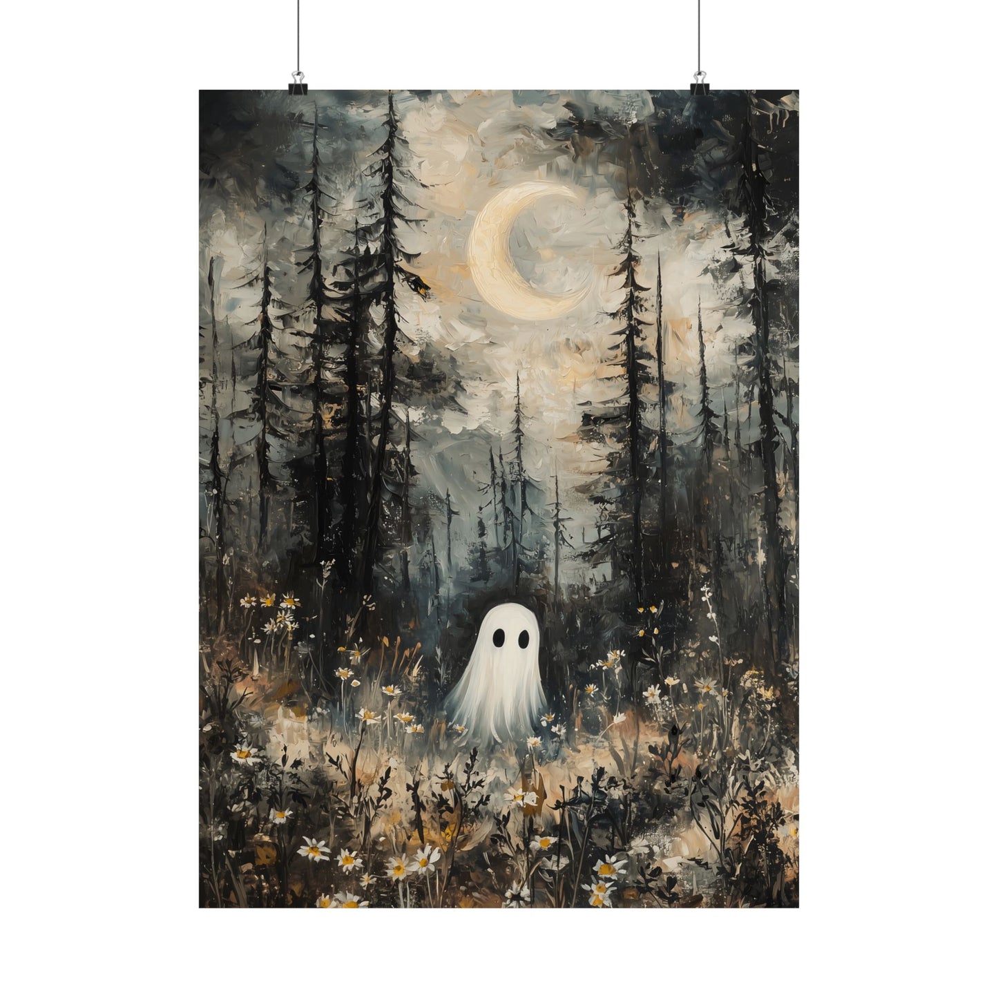 Moonshine Ghost Art Print