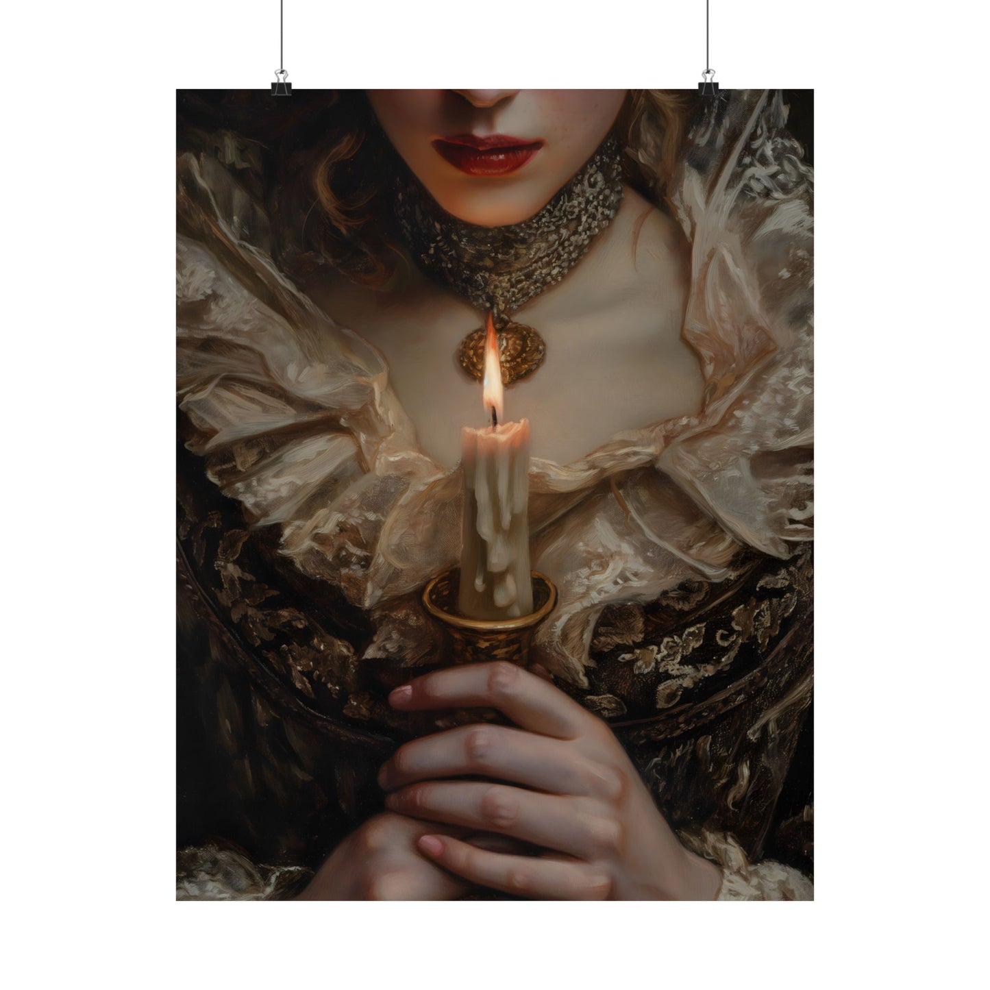 Candle Art Print