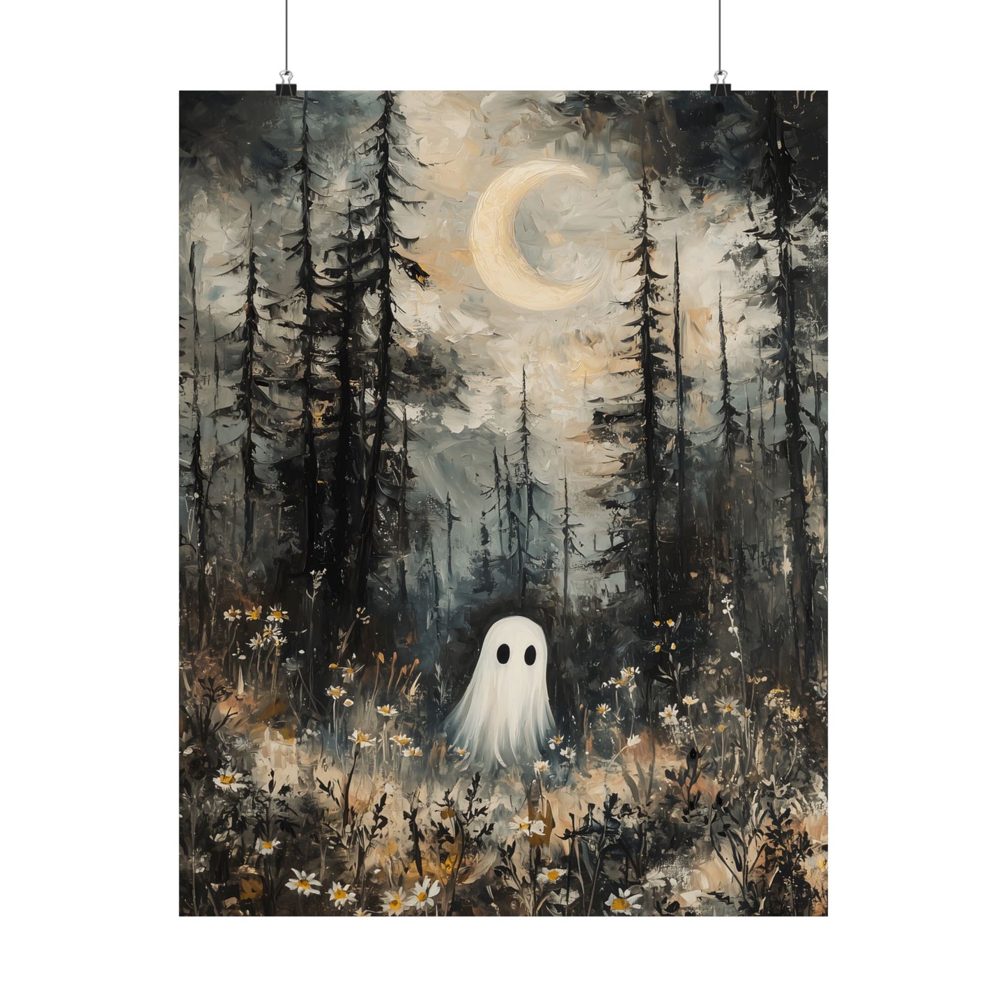 Moonshine Ghost Art Print