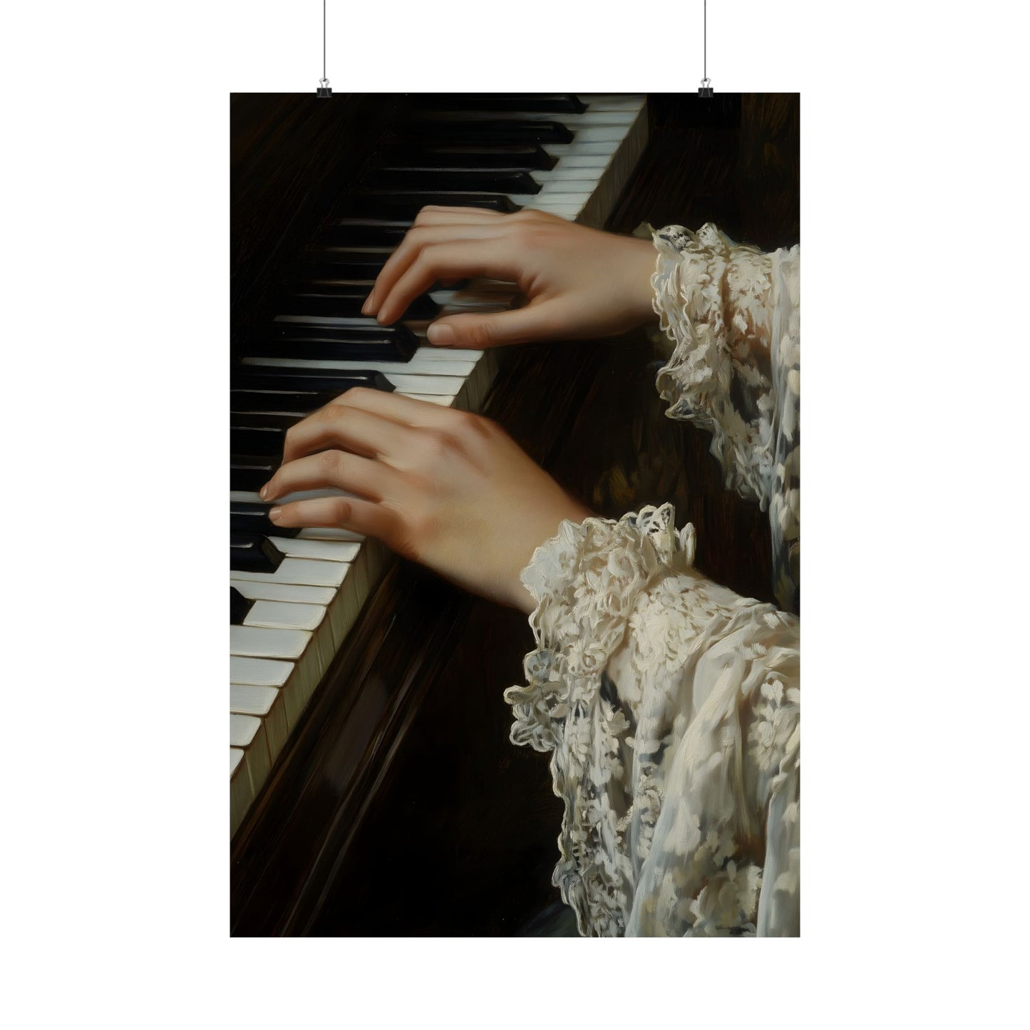 Piano Art Print