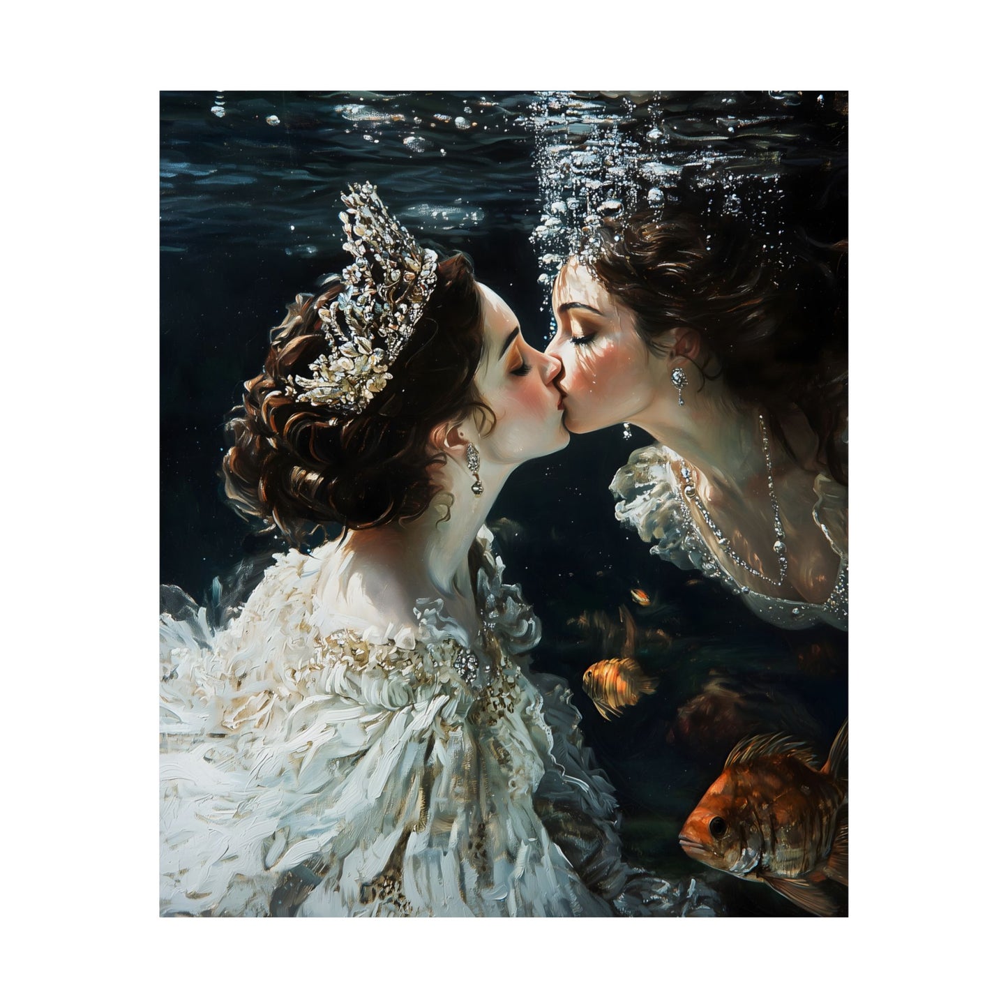 Love Queens Art Print