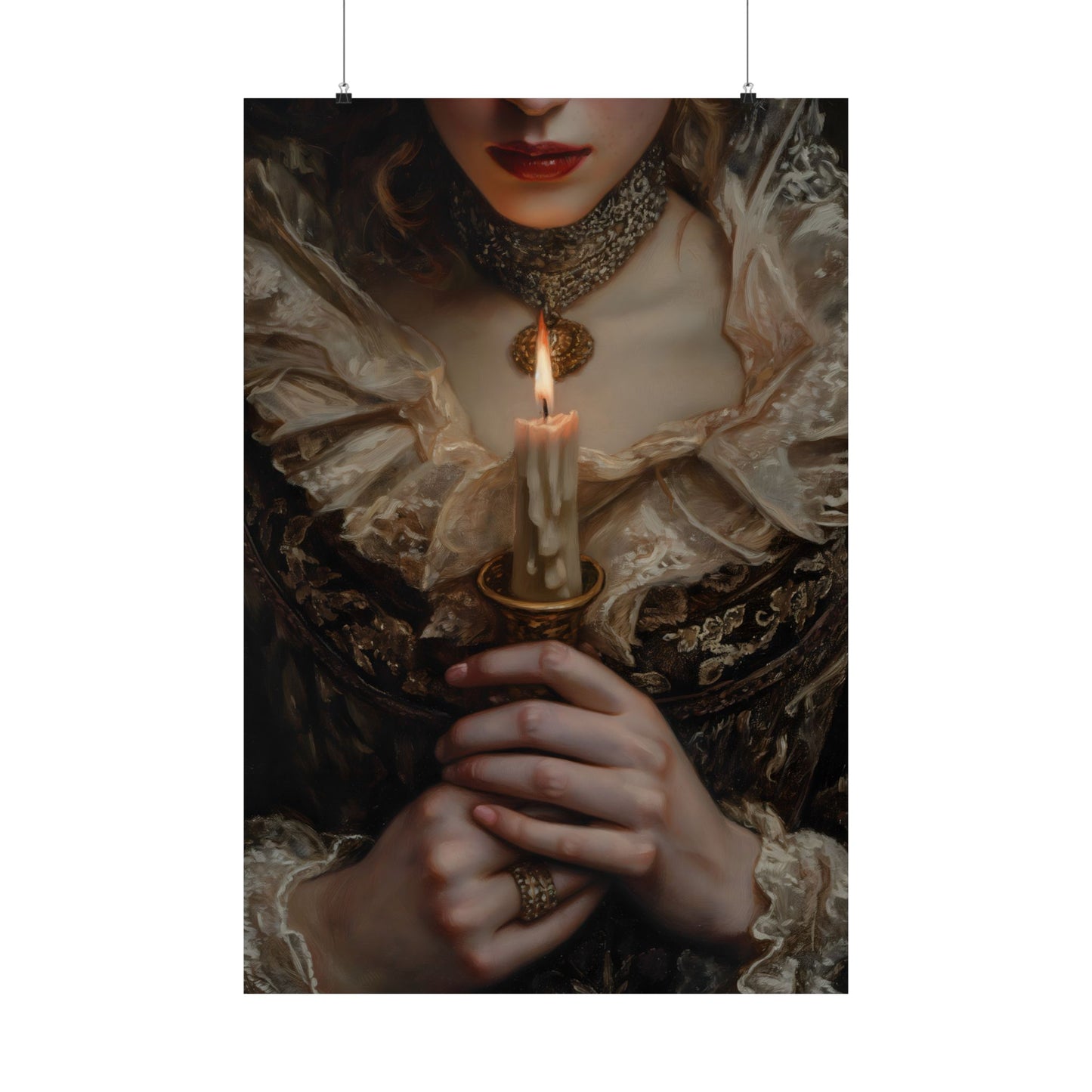 Candle Art Print