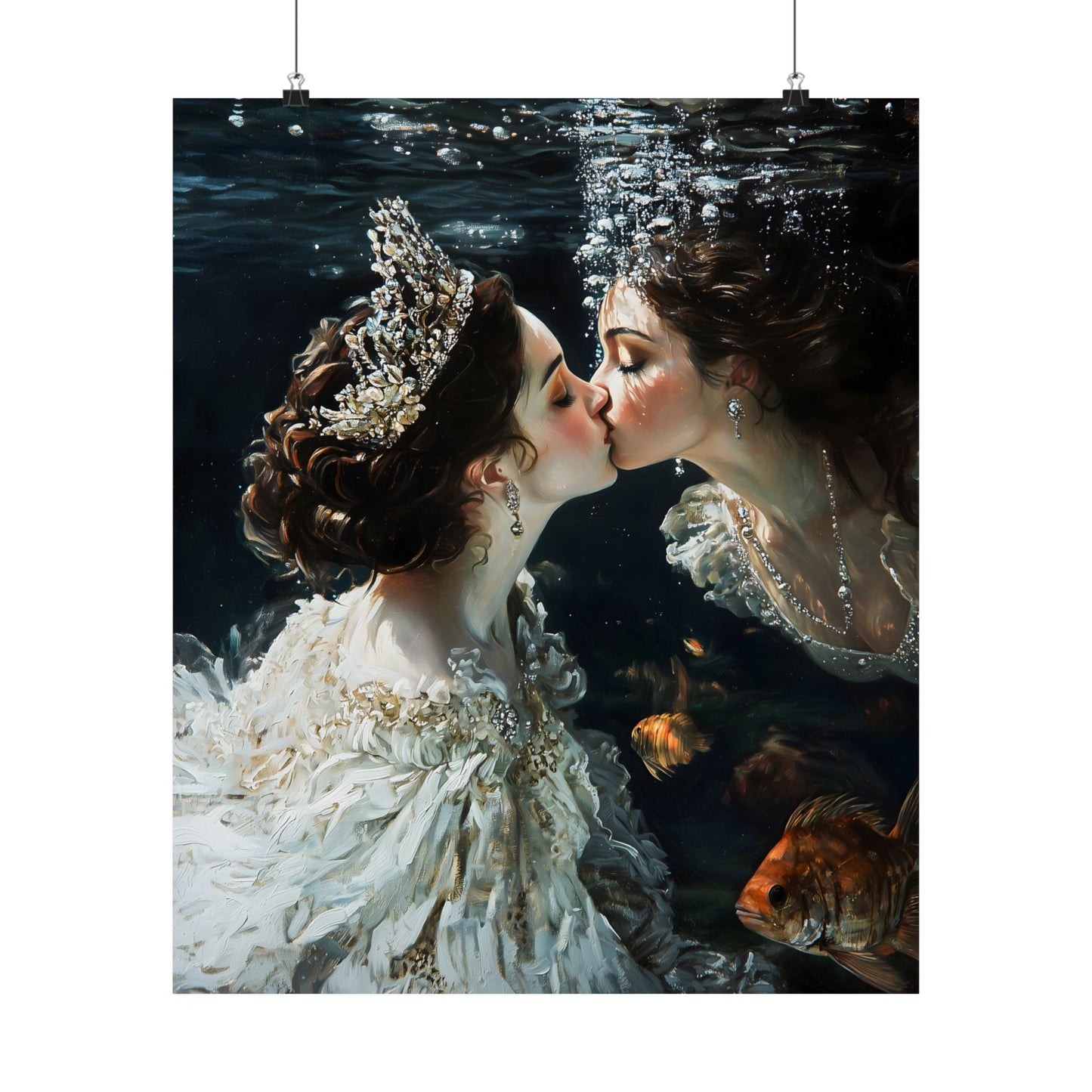 Love Queens Art Print