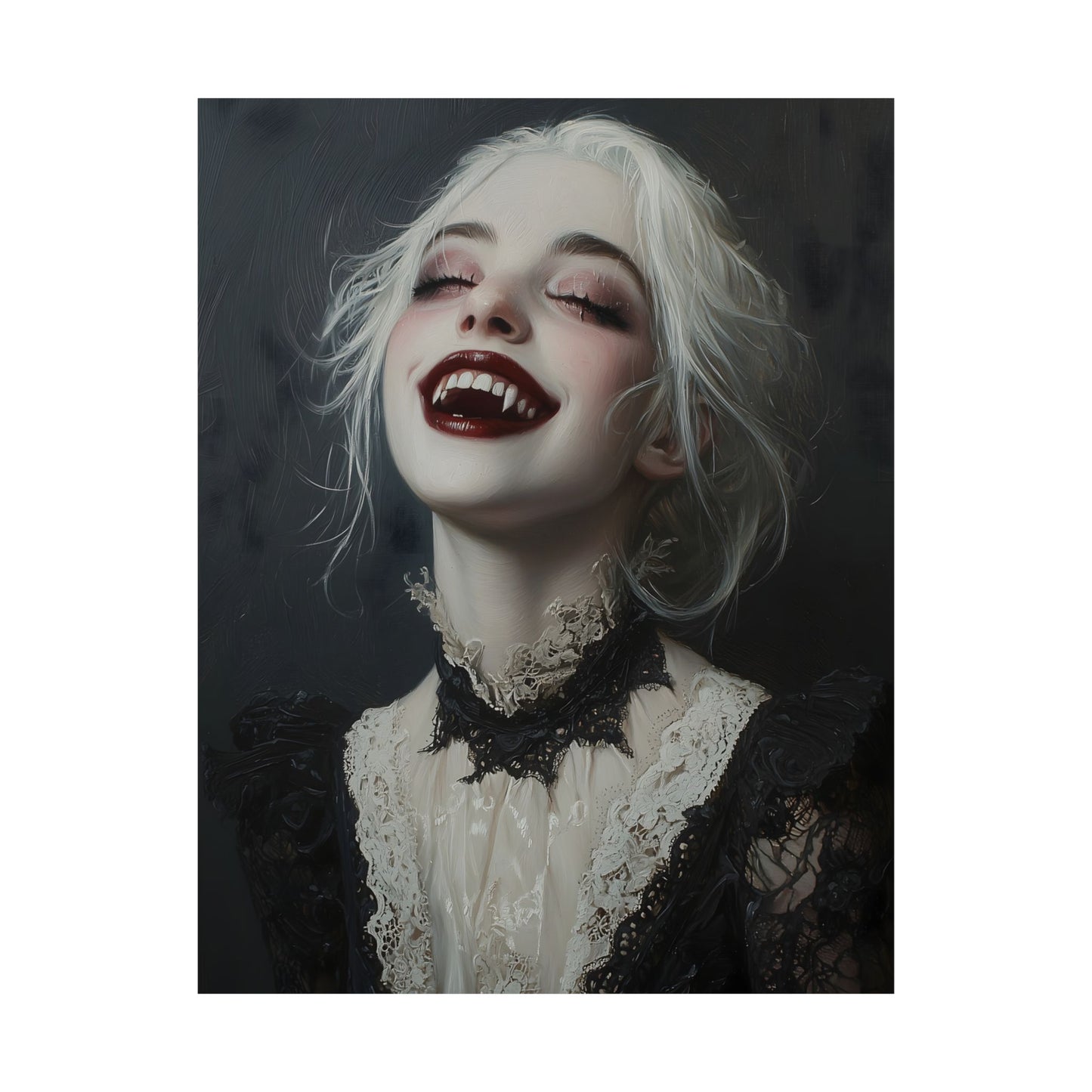 Vampire Girlie Art Print