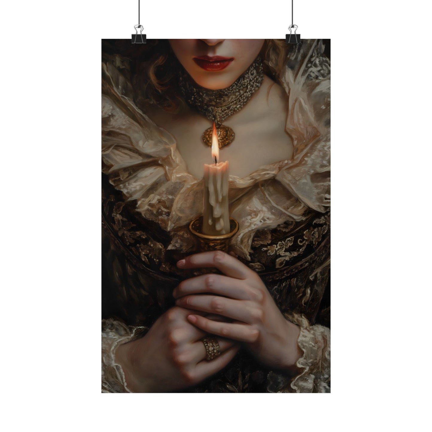 Candle Art Print