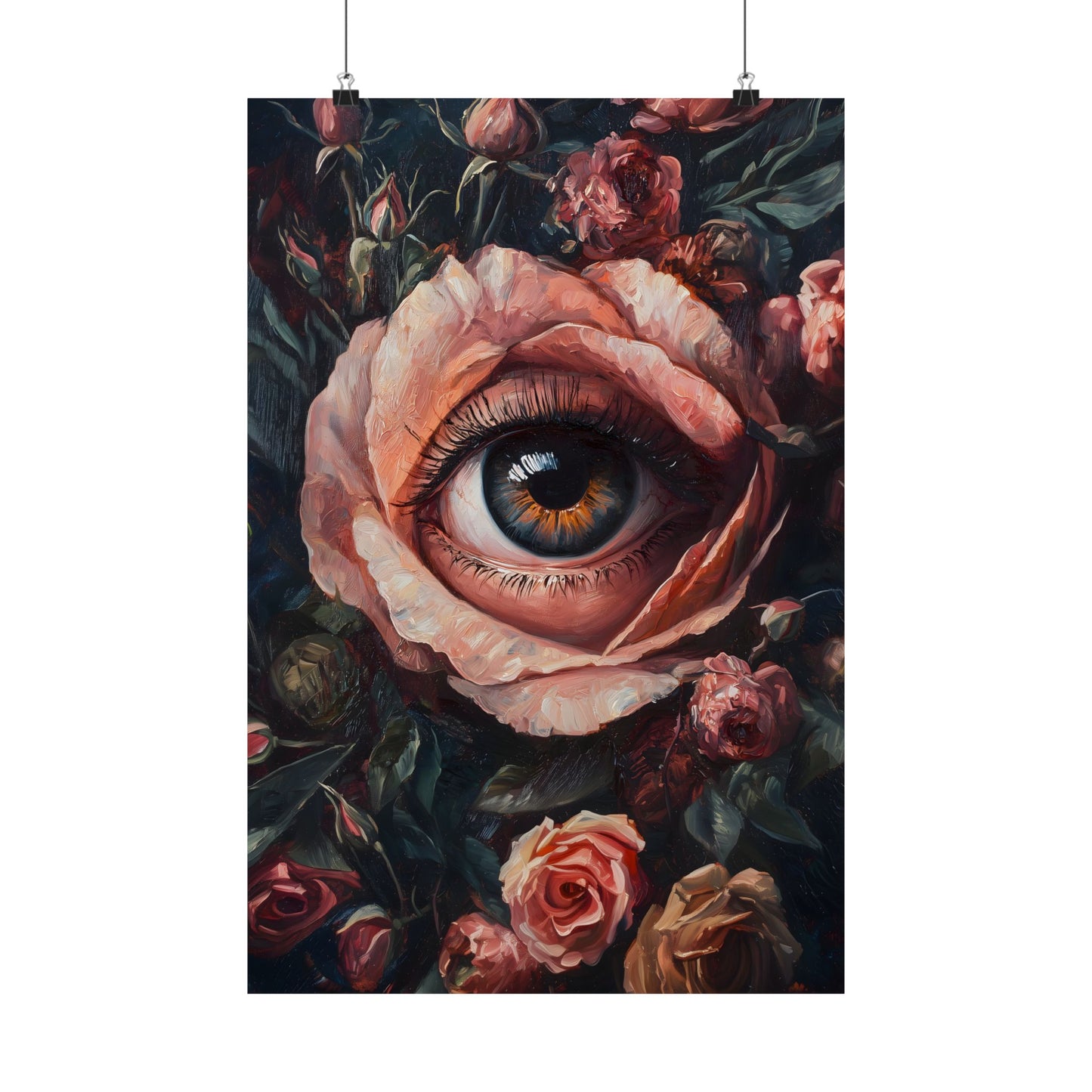 Floral Eye Art Print