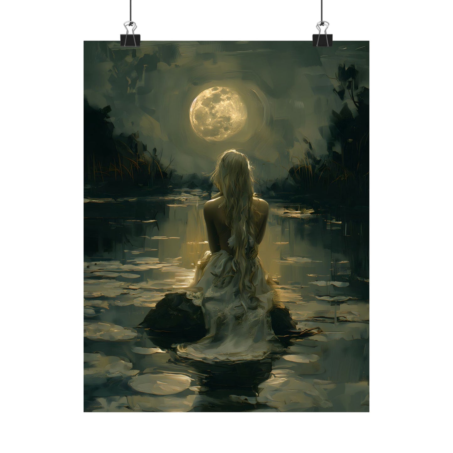 Full Moon Art Print