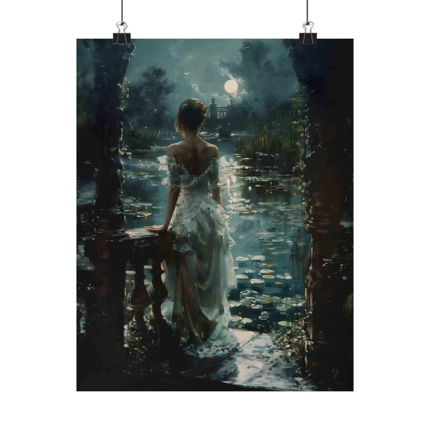 At Night Art Print