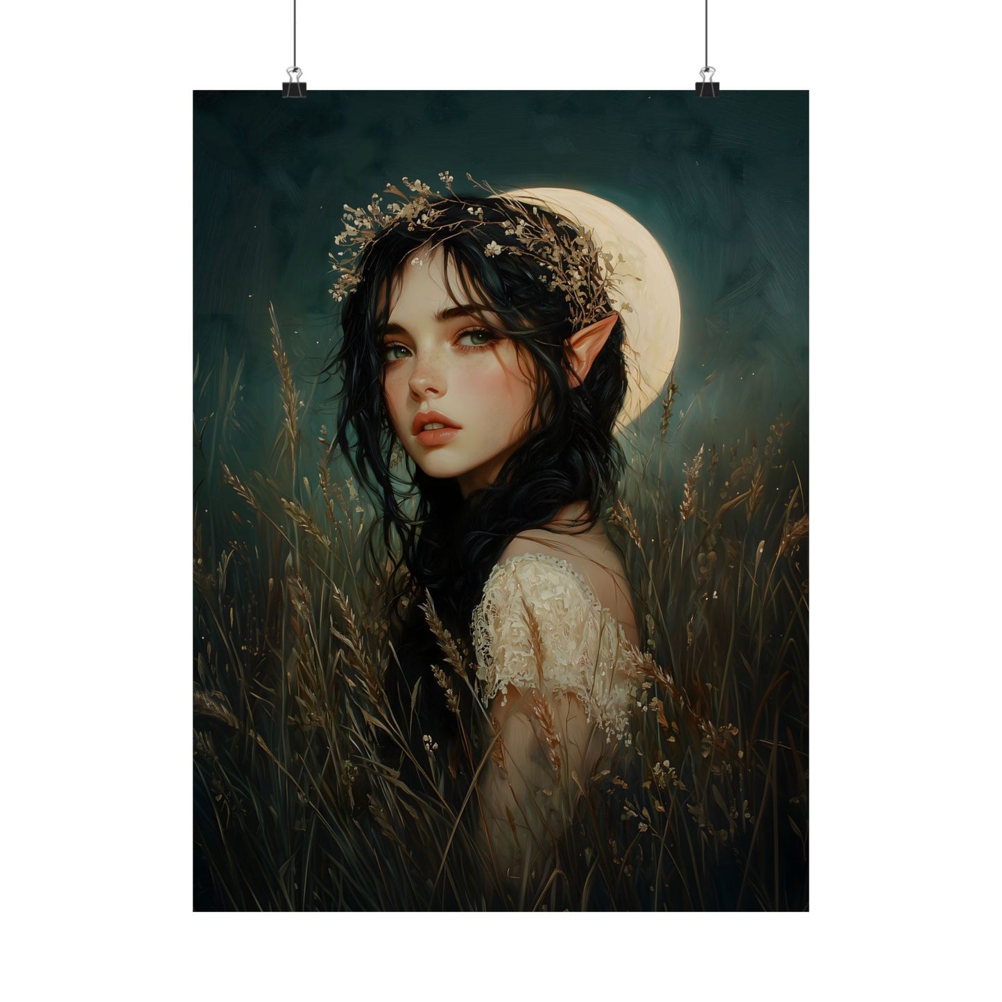 Elven Moon Art Print