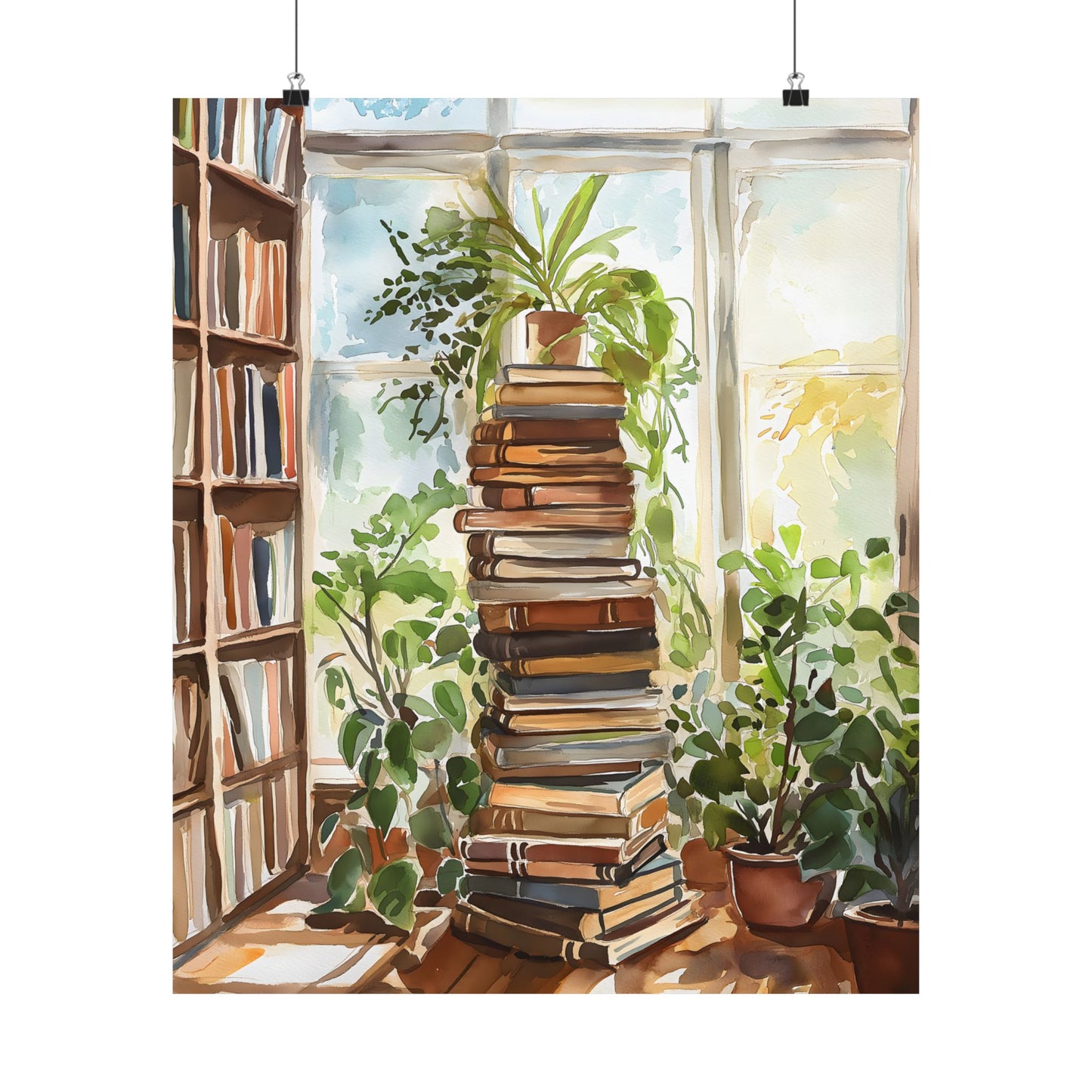 Books Art Print