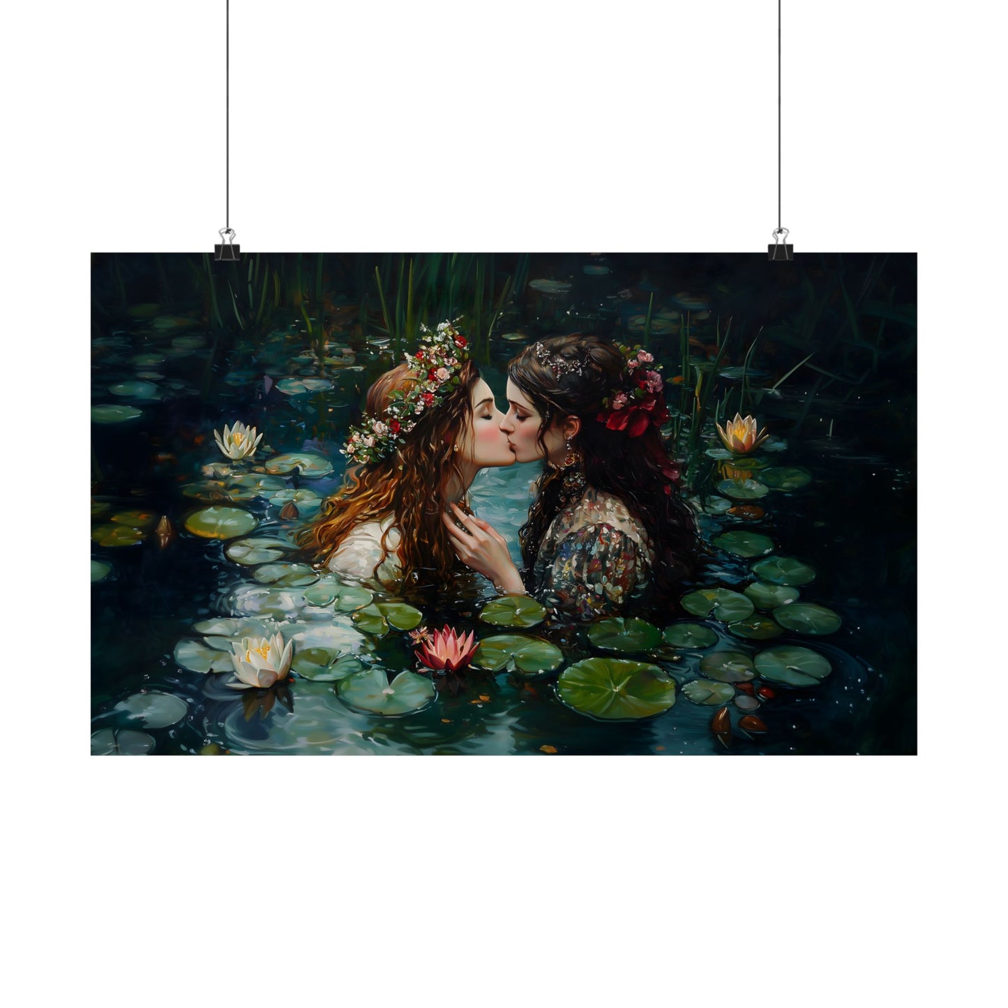 Ophelia in Love Art Print