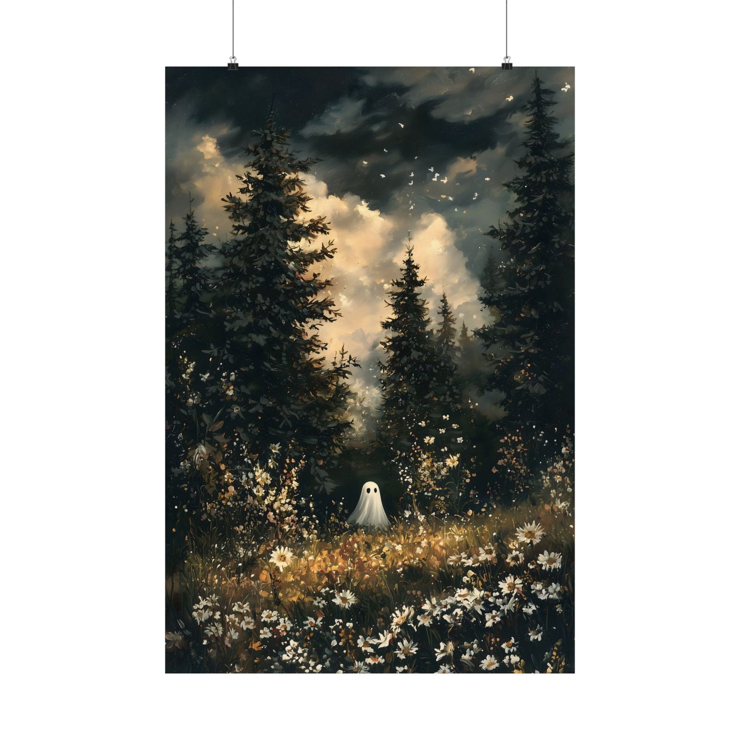 Whimsy Ghost Art Print