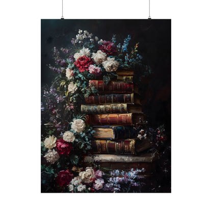 Stack of Books Art Print