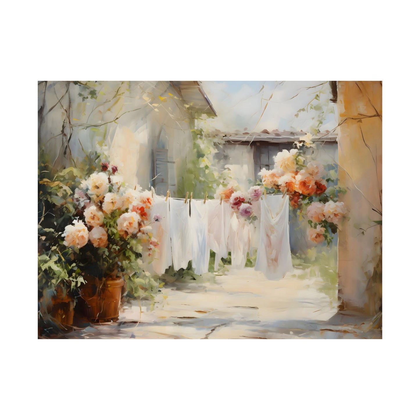 Laundry Art Print