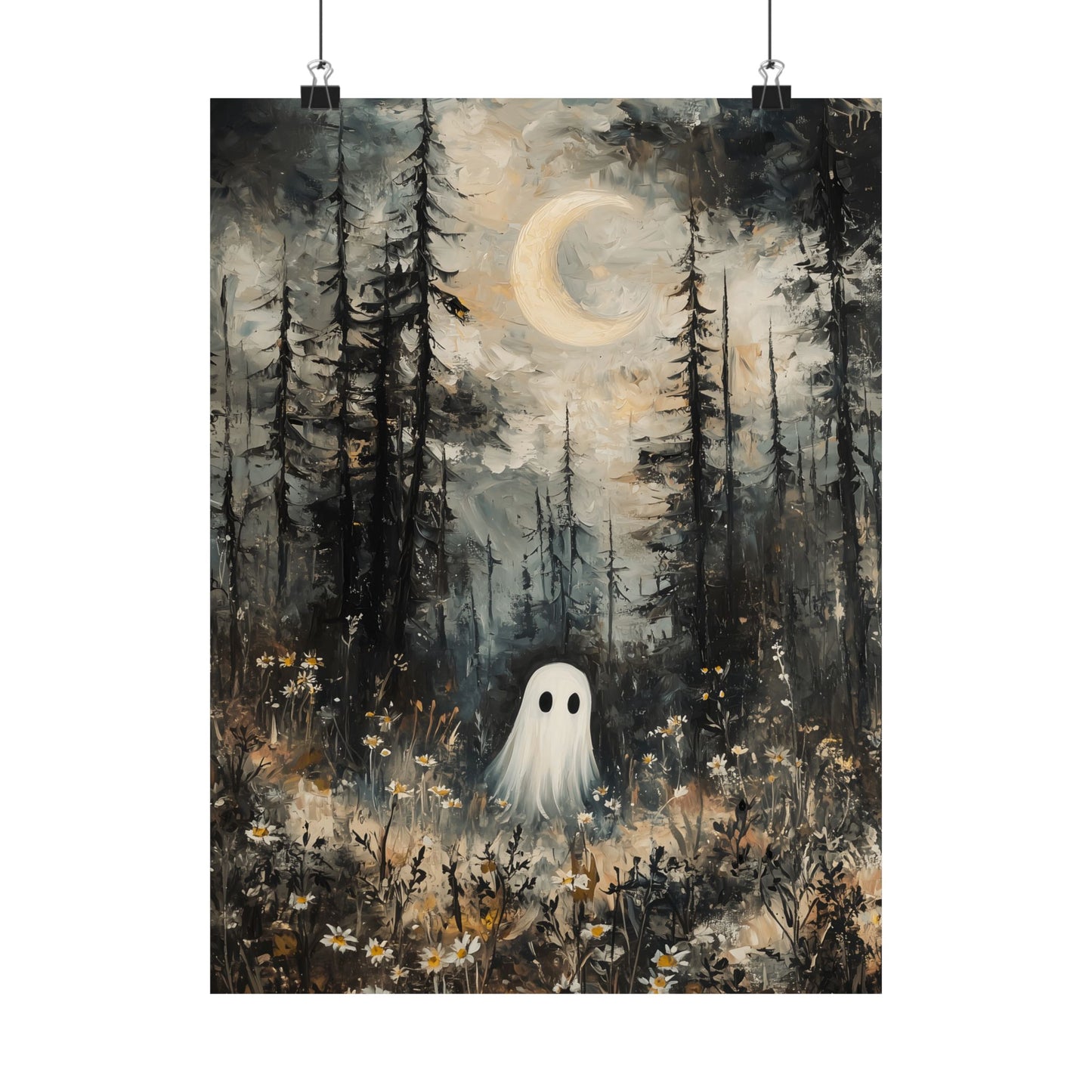 Moonshine Ghost Art Print