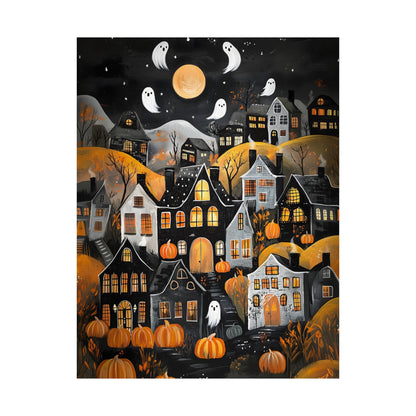 Halloween Town Art Print