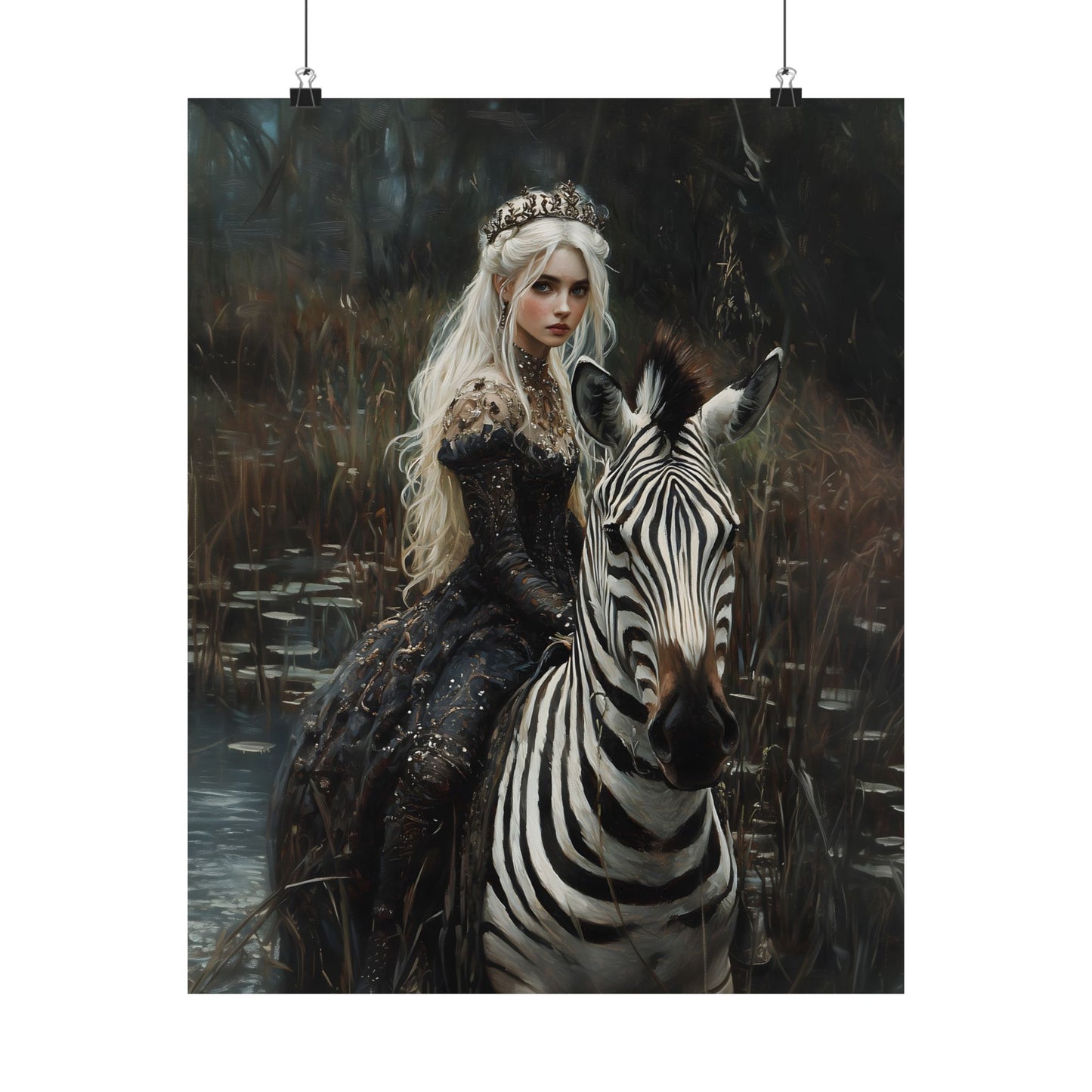 Zebra Art Print