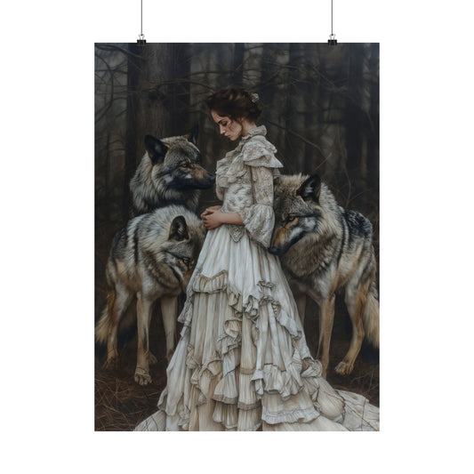 Wolves Art Print