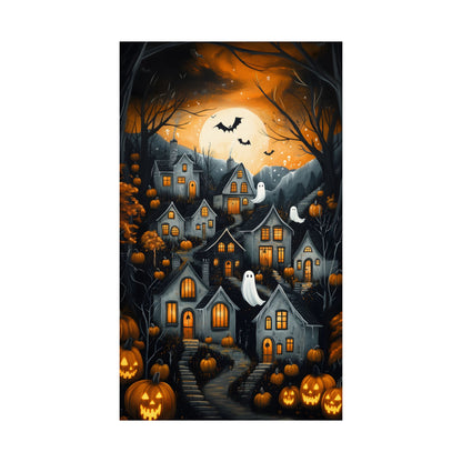 Halloween Town Art Print