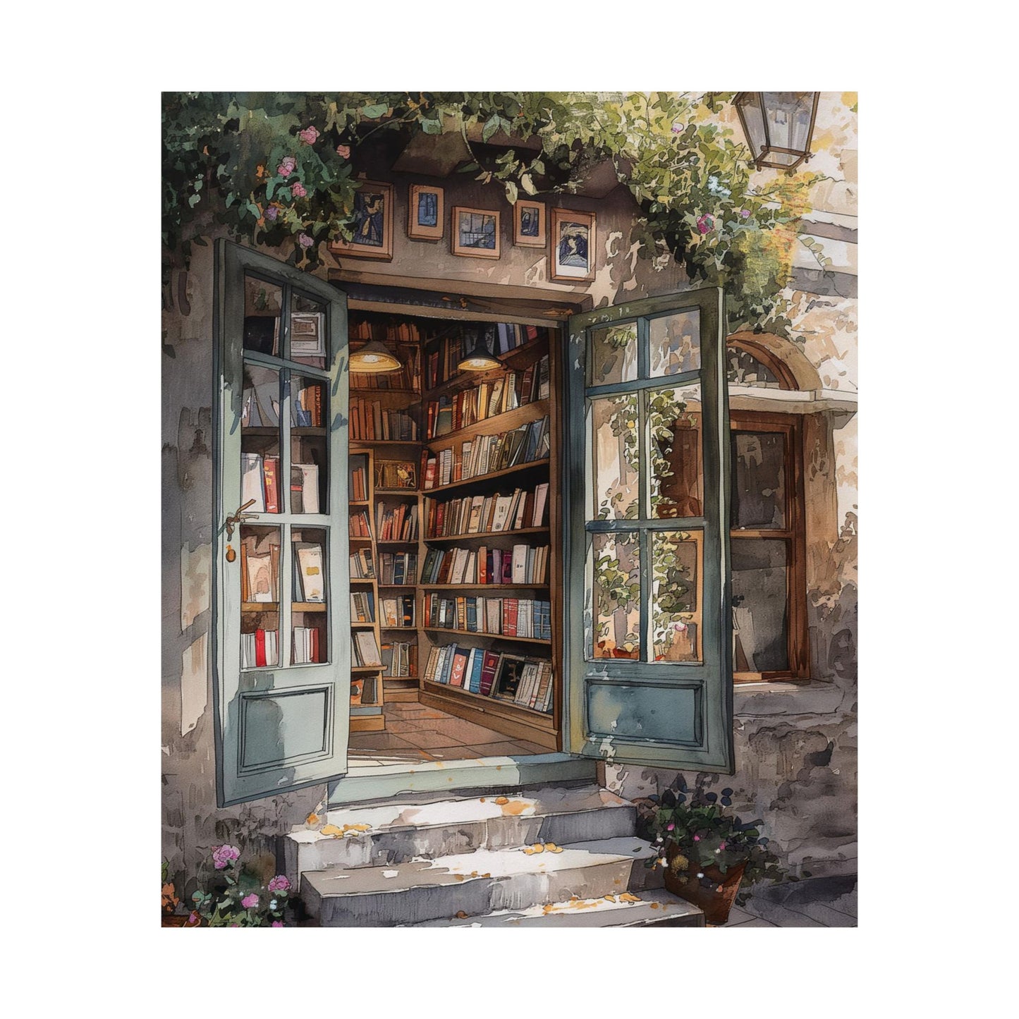 Book Shop Art Print