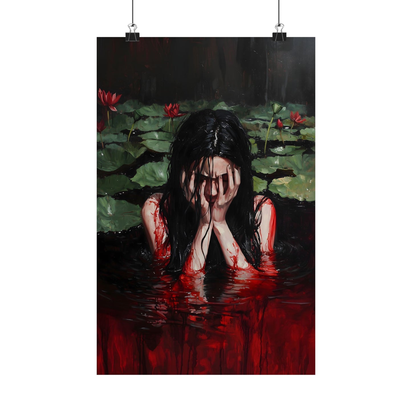 Blood Art Print