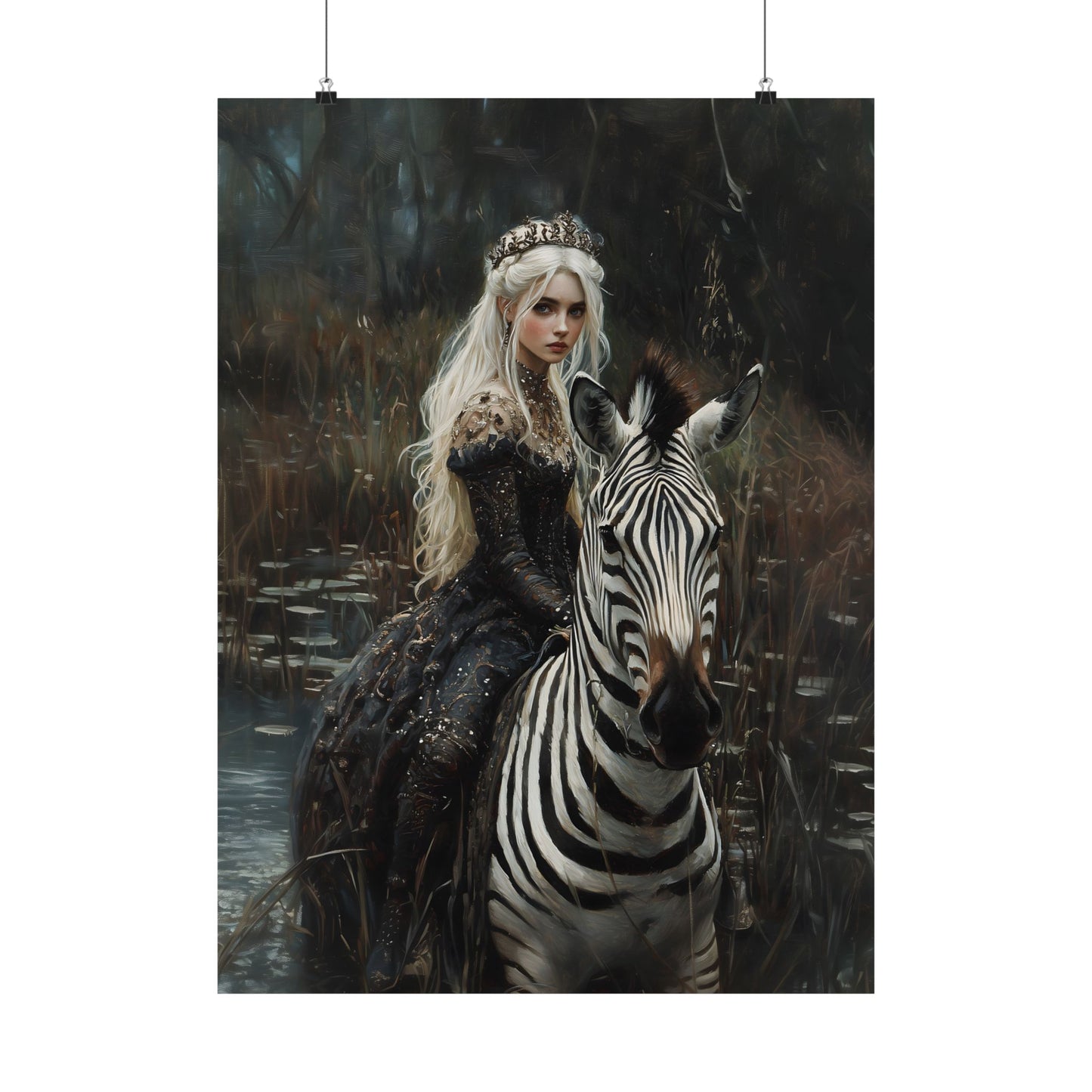 Zebra Art Print