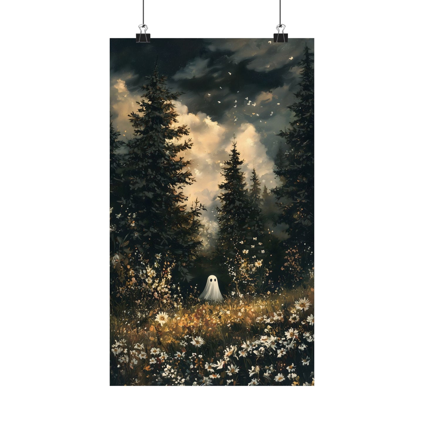 Whimsy Ghost Art Print