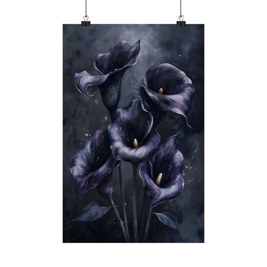 Moody Dark Flowers