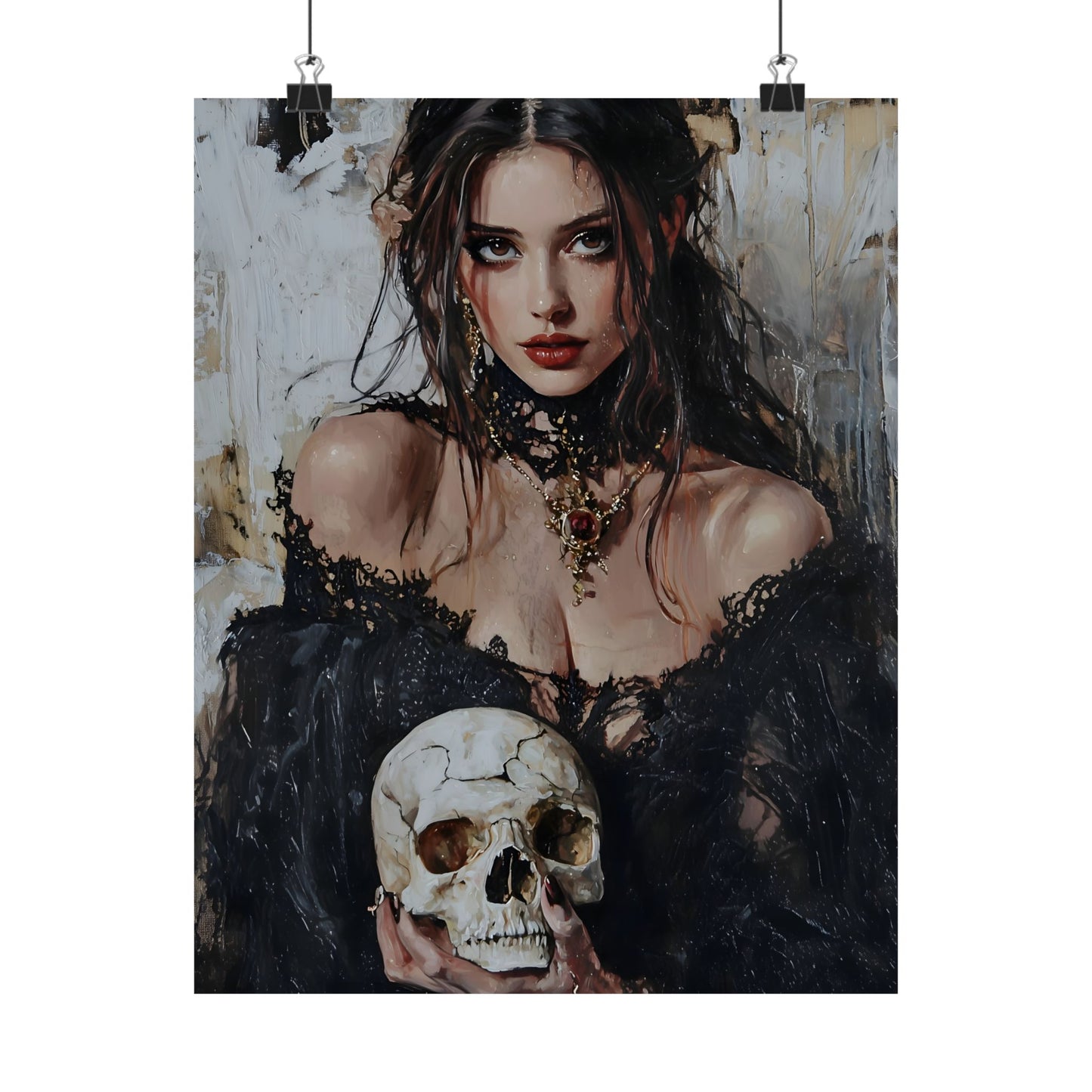 Skull Art Print