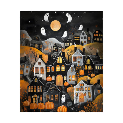 Halloween Town Art Print