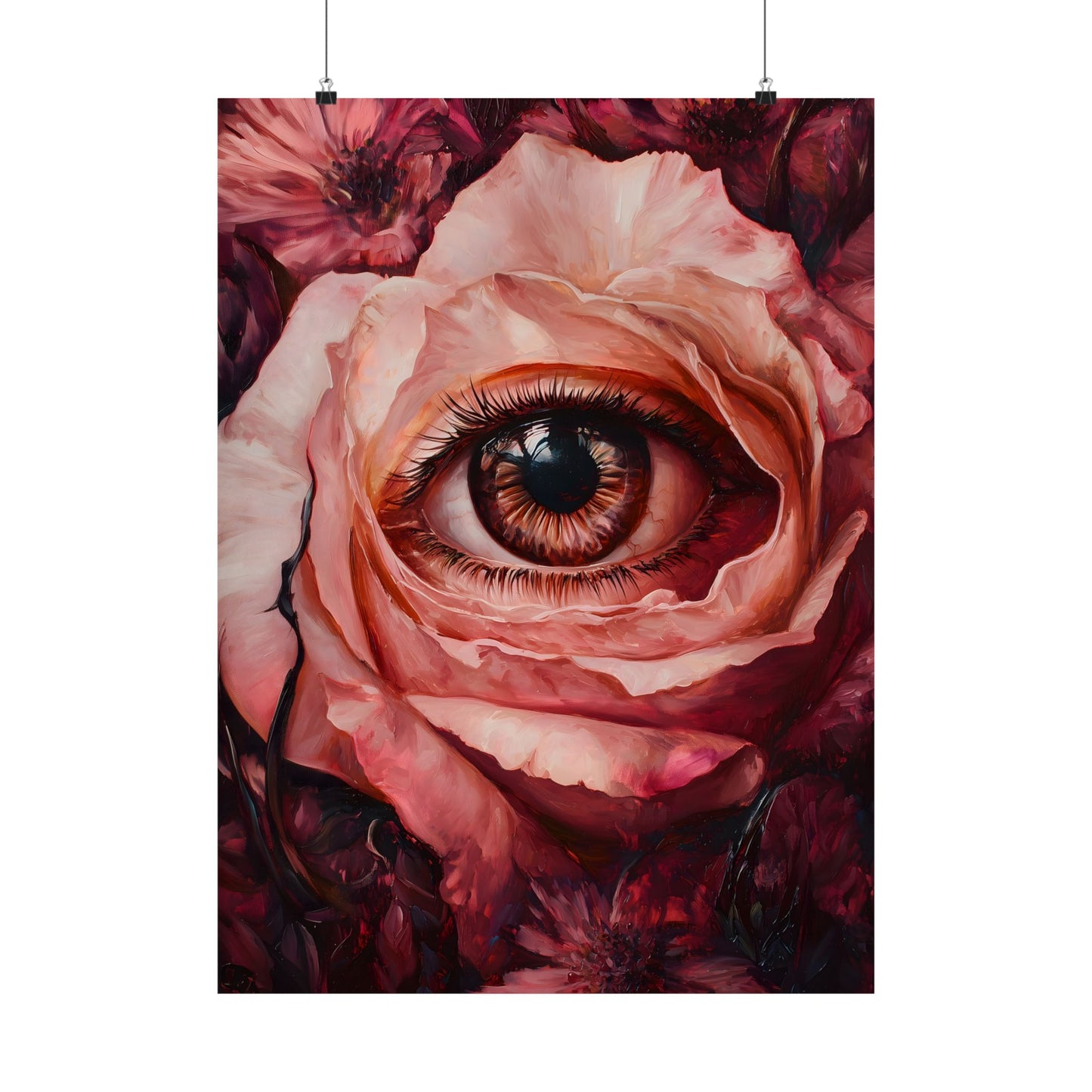 Floral Eye Art Print