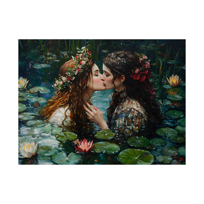 Love Lake Art Print