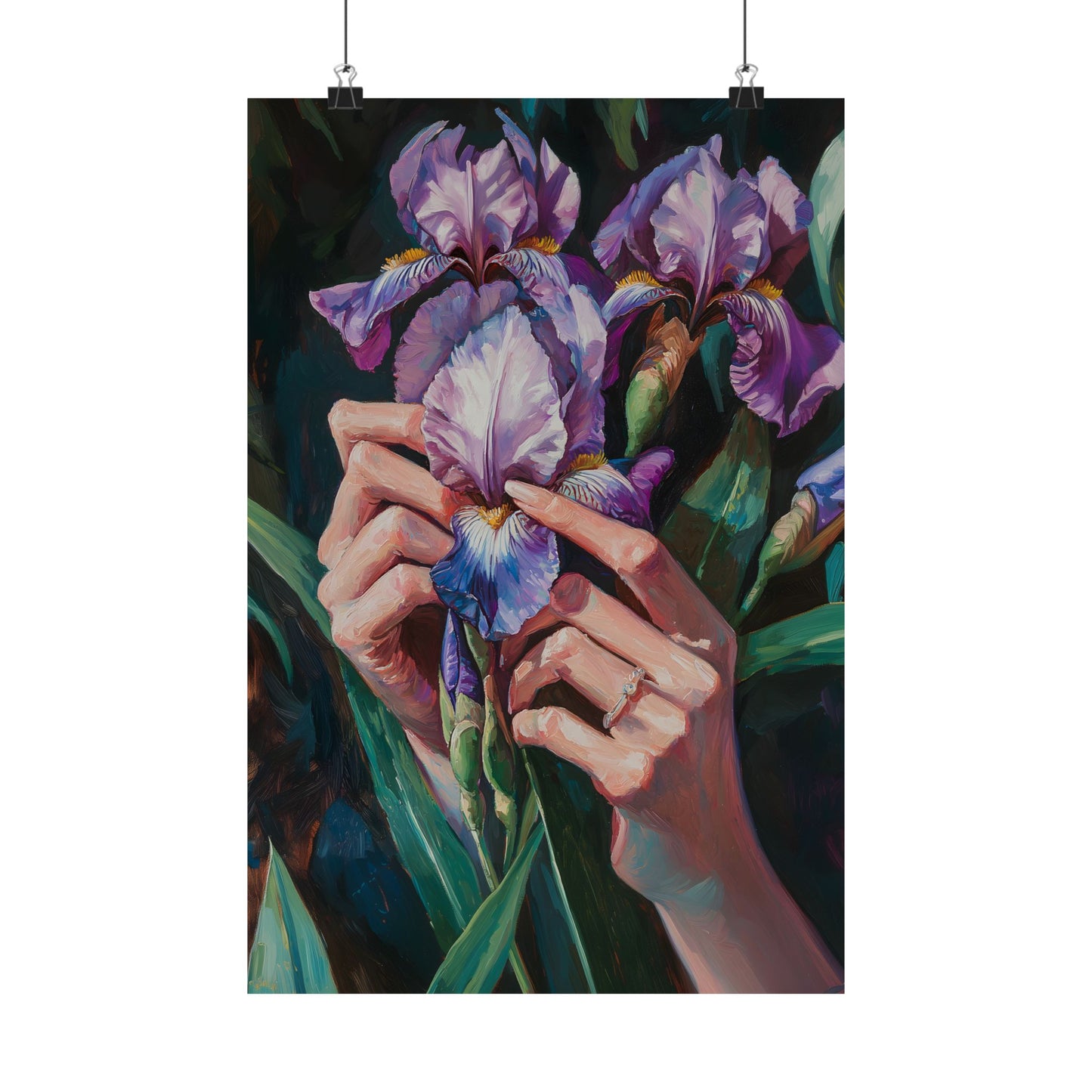 Iris Art Print