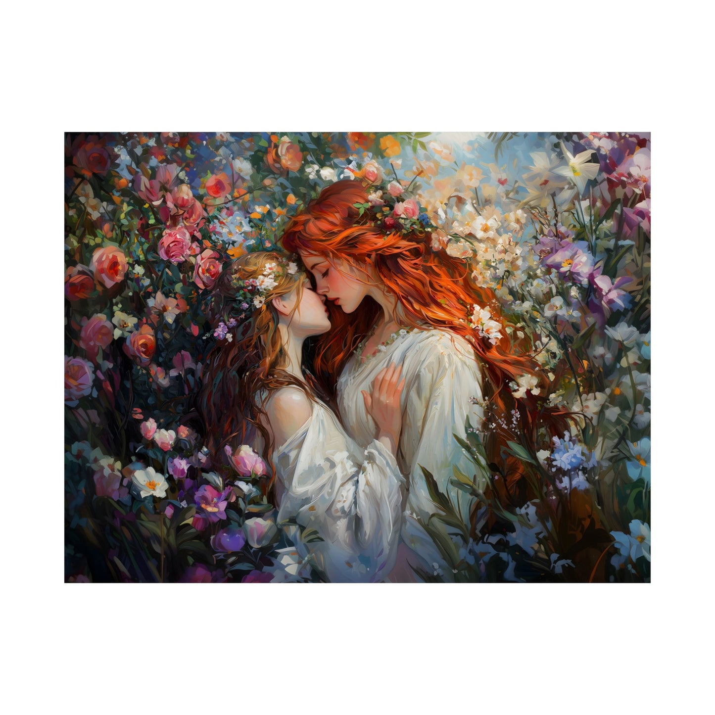 Floral Queens Art Print